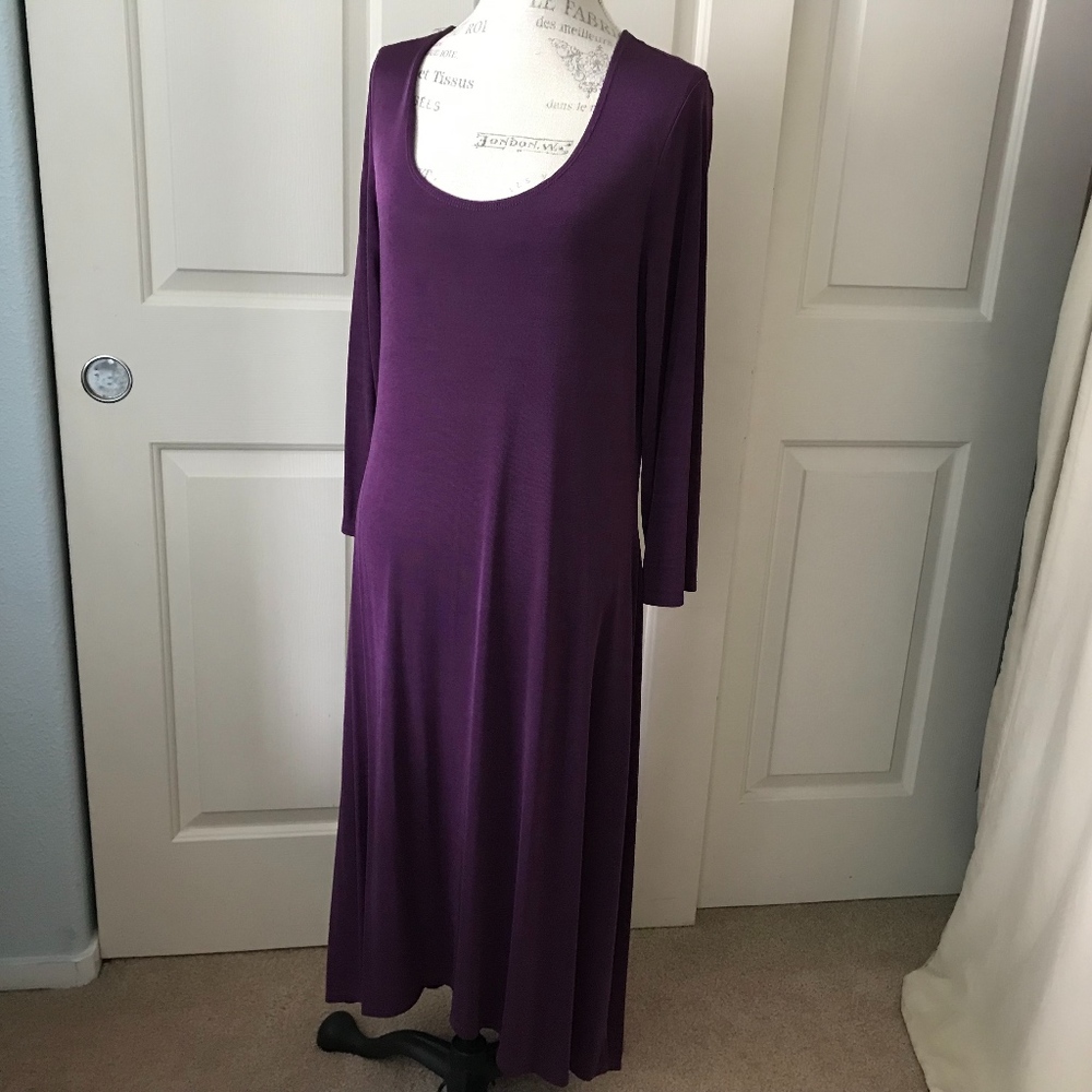 Slinky Brand Hi-Low dress Large